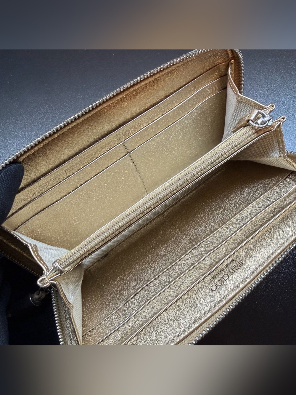 Jimmy Choo Filipa Star Zippy Wallet - Picture 6 of 8